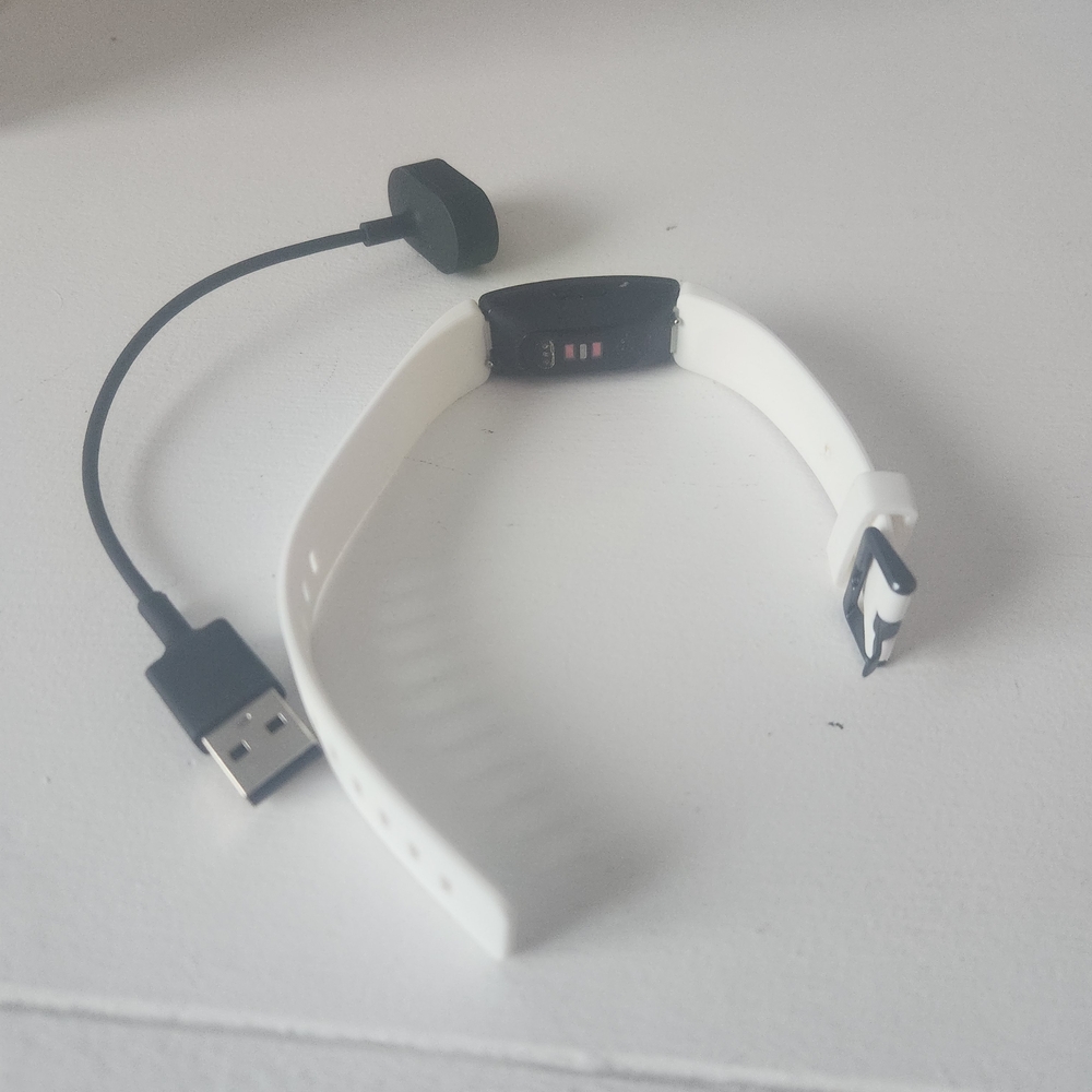 White Fitbit Inspire Fitness - Picture 3 of 6